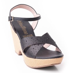Price Shoes Plataforma Para Mujer 382005NEGRO