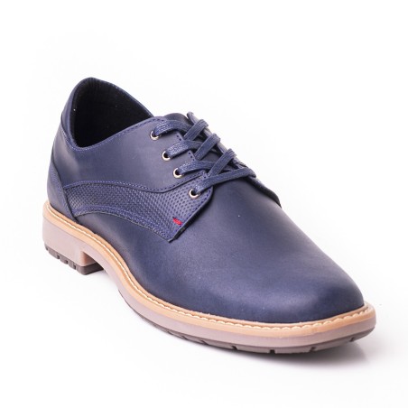 Sky Walk Zapato Cordon en Cuero Para Caballero 66311193AZUL