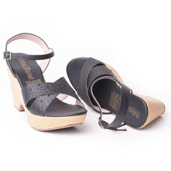 Price Shoes Plataforma Para Mujer 382005NEGRO