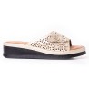 Priceshoes Sandalias Confort Para Mujer 6924075-1CHAMPANA