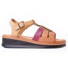 Priceshoes Sandalia Confort Para Mujer 6925499MOSTAZA