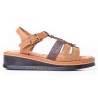 Priceshoes Sandalia Confort Para Mujer 6925499TIERRA
