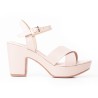 Price Shoes Sandalia Tacon para Mujer 462JC011COCOA