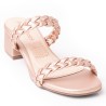 Price Shoes Tacon Bajo Para Mujeres 952F-07OROROSA