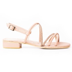 Priceshoes Sandalias Planas para mujer 902M131AMARETTO