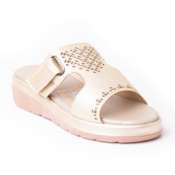 Price shoes sandalia confort para mujer 6029247CHAMPANA