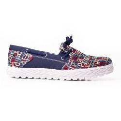 Priceshoes Zapatos Casual tipo mocasin para Mujer 452200AZUL