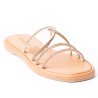 Priceshoes Sandalias Planas para mujer 902H-08AMARETTO