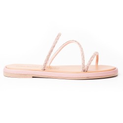Priceshoes Sandalias Planas para mujer 902H-05ROSADO