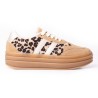 Price shoes Tenis Moda Mujer suela alta 282T-041APRINT