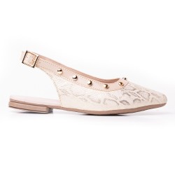 Price shoes baleta de moda para mujer 6022435BEIGE