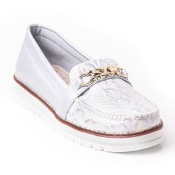 Price shoes Mocasin Casual Mujer 252F06PLATA
