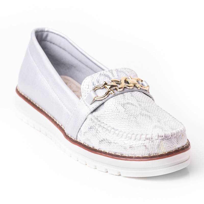 Price shoes Mocasin Casual Mujer 252F06PLATA
