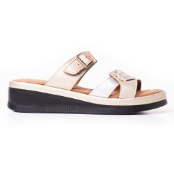 Priceshoes Sandalia Confort Para Mujer 6925520OROROSA