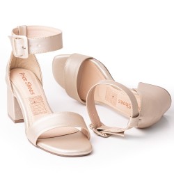 Price Shoes Tacones para Mujer 952A-01CHAMPANA