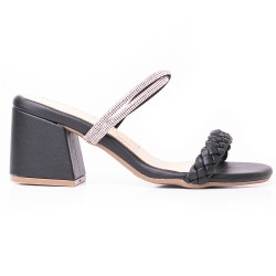 Price Shoes Tacones Moda Mujer 952L-18NEGRO