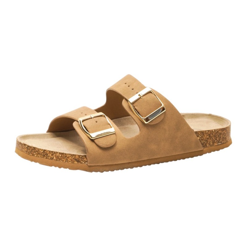 Price Shoes Sandalias Planas para Mujer 942AGATHECAMEL