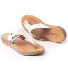 Price Shoes Sandalia Confort Mujer 692Y09BLANCO