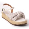 Priceshoes Sandalias Planas Mujeres 462JC012BEIGE
