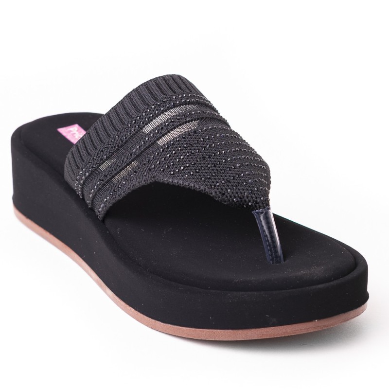 Price Shoes Sandalia Confort Mujer 4723044NEGRO