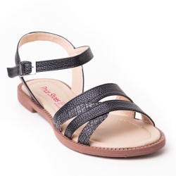 Price Shoes Sandalias Planas Mujeres 912274NEGRO