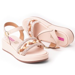 Price Shoes Sandalia Confort Mujer 4729029NUDE