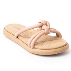 Priceshoes Sandalias Planas Mujeres 902BOM-08CAMEL