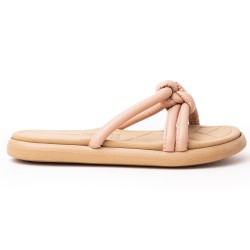 Priceshoes Sandalias Planas Mujeres 902BOM-08CAMEL