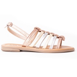 Priceshoes Sandalias Planas Mujeres 3022503OROROSA