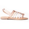 Priceshoes Sandalias Planas Mujeres 3022503OROROSA