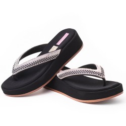 Price Shoes Sandalia Confort Mujer 4729017NEGRO