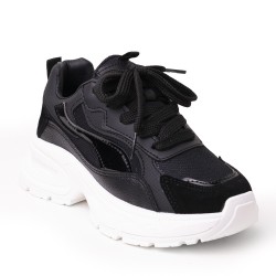 Price Shoes Tenis Moda Mujer 822632NEGRO