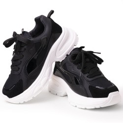 Price Shoes Tenis Moda Mujer 822632NEGRO