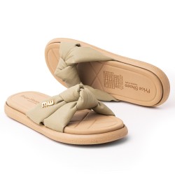 Priceshoes Sandalias Planas Mujeres 902BOM-05OLIVA