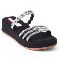 Priceshoes Sandalias Planas Mujeres 4725211NEGRO