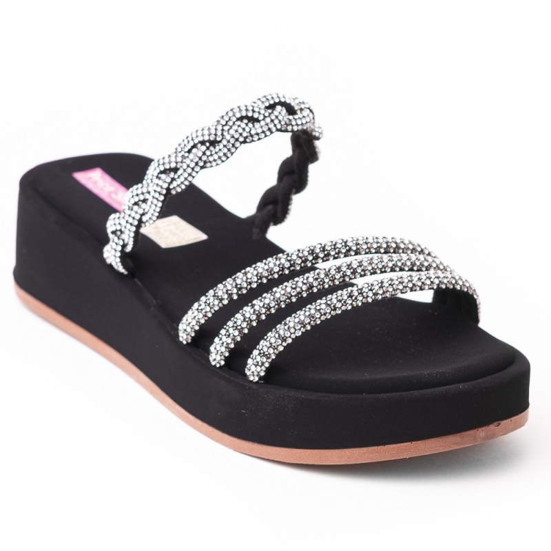 Priceshoes Sandalias Planas Mujeres 4725211NEGRO