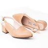 Price Shoes Tacon Cerrado Puntudo Mujer 542684-1COCOA