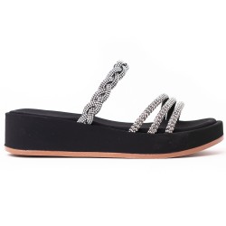 Priceshoes Sandalias Planas Mujeres 4725211NEGRO