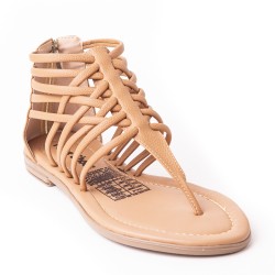 Priceshoes Sandalias Planas Mujeres 3022525AMARETTO