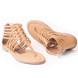 Priceshoes Sandalias Planas Mujeres 3022525AMARETTO