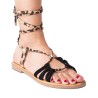Price Shoes Sandalias Planas Mujeres 3022549NEGRO
