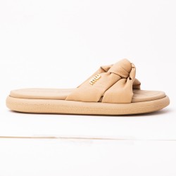 Priceshoes Sandalias Planas Mujeres 902BOM-05CAMEL