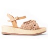Priceshoes Sandalias Planas Mujeres 462JC012CAMEL