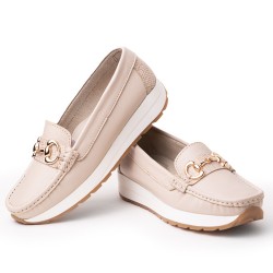 Price Shoes Mocasines Deportivos Mujer 682NDMBEIGE