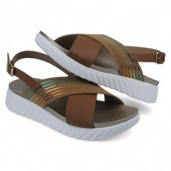 Price Shoes Sandalia Confort Mujer 622B6J7303TIERRA