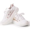 Price Shoes Tenis Moda para Mujer 822643TALCO