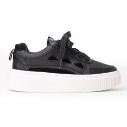 Price Shoes Tenis Moda Mujer 822643NEGRO