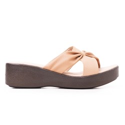 Price Shoes Sandalias Confort para Mujer 862C-04NUDE