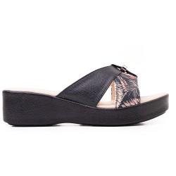 Price Shoes Sandalias Confort para Mujer 862C-10NEGRO