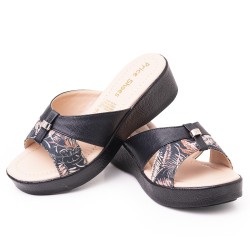 Price Shoes Sandalias Confort para Mujer 862C-10NEGRO